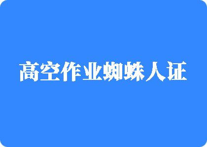 男人鸡桶女人p在线观看高空作业蜘蛛人证